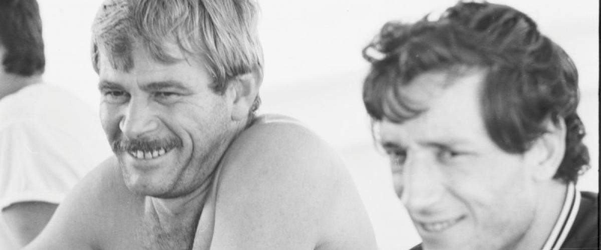 Octave Léandri et Raymond Coll, 1964 © Cousteau