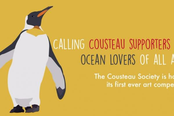 The Cousteau Society is holding its first ever art competition!